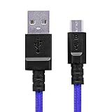 エレコム マイクロUSBケーブル [ microusb ] IQOS&glo対応 高耐久 2A出力 0.8m ブルー MPA-FAMBS2U08BU
