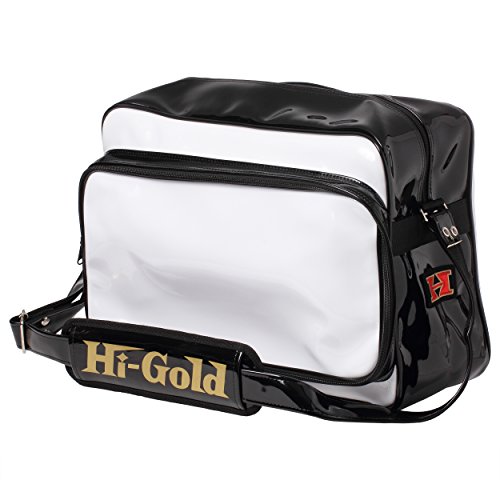 HI-GOLD(ハイゴールド) ショルダー バッグ レギュラーサイズ HB-910 ホワイト×ブラック