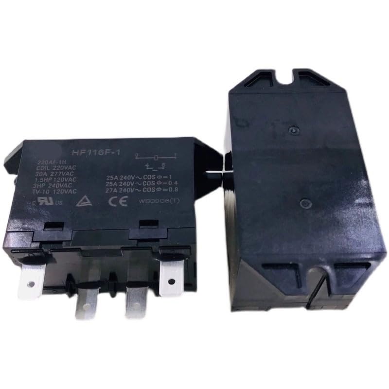 Relais de puissance 220VAC 30A HF116F-1-220AF-1H petit commutateur normalement ouvert 4 broches