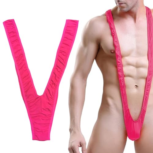 1 Borat Mankini, Magentarot, Einheitsgröße, Scherzartikel, Spaßaccessoire, Junggesellenabschied, Pool Party Badebekleidung, Comedy Kostüm 1 Borat Mankini, Magentarot, Einheitsgröße, Scherzartikel, Spaßaccessoire, Junggesellenabschied, Pool Party Badebekleidung, Comedy Kostüm