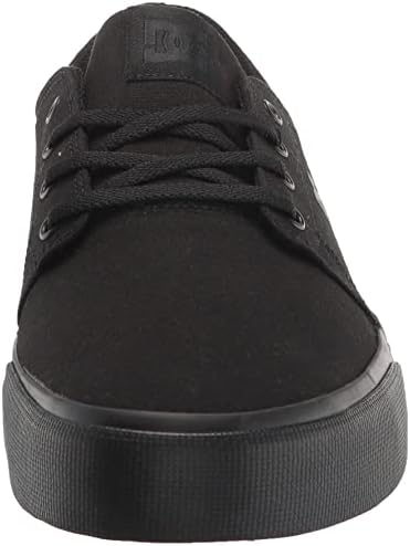 DC mens Trase Tx Skate Shoe, Black/Black/Black, 4.5 US | Image 1
