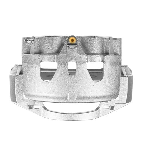 Image of Detroit Axle - Rear Left Brake Caliper for 2011-2019 | Chevy Silverado 3500 HD GMC Sierra 3500 HD DRW Disc Brake Caliper with Bracket 2012 2013 2014 2015 2016 2017 2018 Replacement
