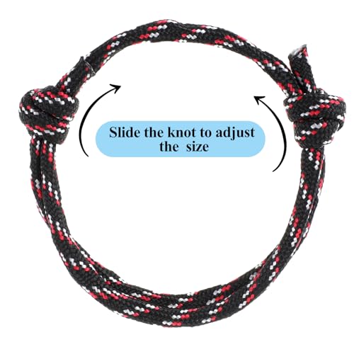 10 Pcs Nautical Braided Rope Bracelet Assorted Colors Braided Rope Bracelet Set Handmade Navy Cord Bracelet Adjustable Wave String Bracelets Friendship Bracelets for Men Women4