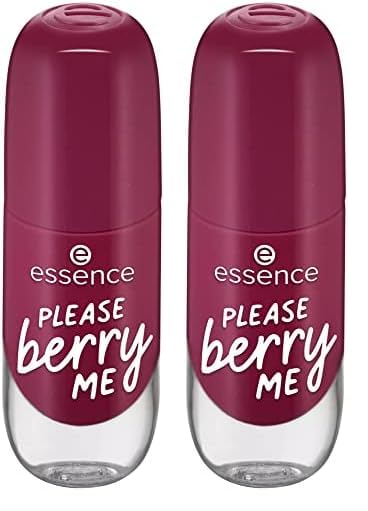 Pintaúñas Essence Gel Nail Nº 20-please berry me (8 ml) (Paquete de 2)