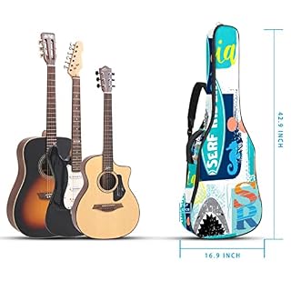 Sac De Guitare Sac De Transport Oxford Sac De Guitare Sac Fourre-Tout Sacs De Guitare Classique Étui De Guitare Étanche… - Les Beatles, Paul McCartney, John Lennon, RIngo Starr, George Harrison Sac De Guitare Sac De Transport Oxford Sac De Guitare Sac Fourre-Tout Sacs De Guitare Classique Étui De Guitare Étanche… – Image 5