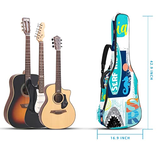 Sac De Guitare Sac De Transport Oxford Sac De Guitare Sac Fourre-Tout Sacs De Guitare Classique Étui De Guitare Étanche… - Les Beatles, Paul McCartney, John Lennon, RIngo Starr, George Harrison Sac De Guitare Sac De Transport Oxford Sac De Guitare Sac Fourre-Tout Sacs De Guitare Classique Étui De Guitare Étanche… – Image 6