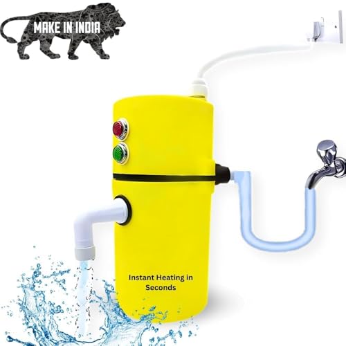 Image of TEKCOOL Geyser Water Heater ๐๐๐๐๐๐๐ ๐๐๐๐ ๐๐ ๐๐๐๐๐ ๐๐๐๐๐๐๐๐ Auto Cut Off Portable Instant Water Heater /Geyser for Kitchen, Bathroom, Office, Restaurant, Saloon & Parlor