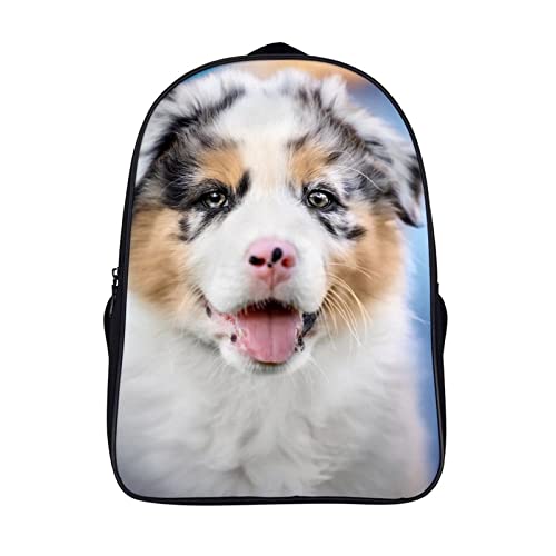 Sac à dos de voyage Australian Shepherd pour les sorties scolaires et le weekend