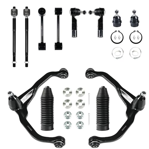 TIEZFUL 12Pc Control Arm Suspension Kit Fit for Dodge Nitro 2007-2011