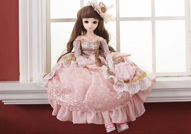 フランス人形 Amazon | A21346 プリンセスドール 60cm フランス人形 西洋人形 衣装