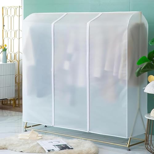 Funda transparente para perchero de ropa