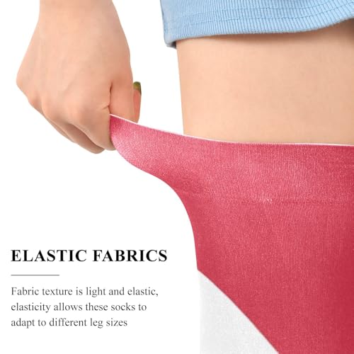 Women's Thigh High Socks Long Over Knee Socks Thick Leg Warm Boot Stockings4