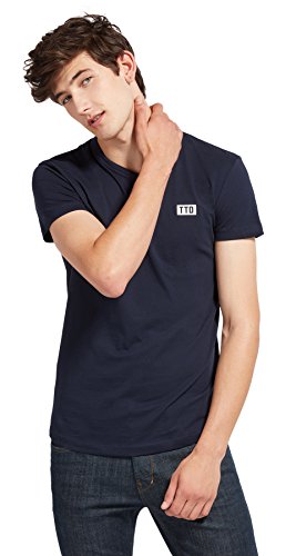 Tom Tailor Crew with Chest Print, T-Shirt Uomo