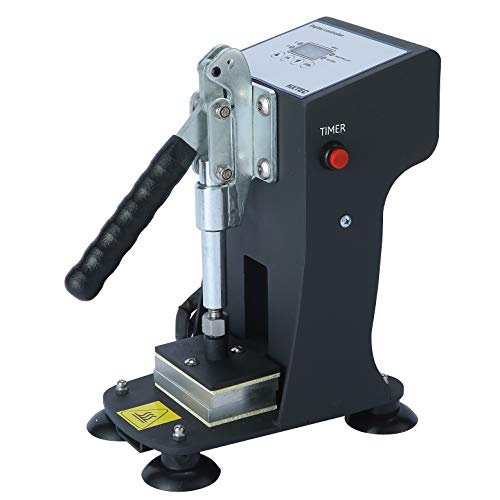 Mini Manual Heat Press Machine 1000lbs Max Down Force Hot Presser 2x3 Inch