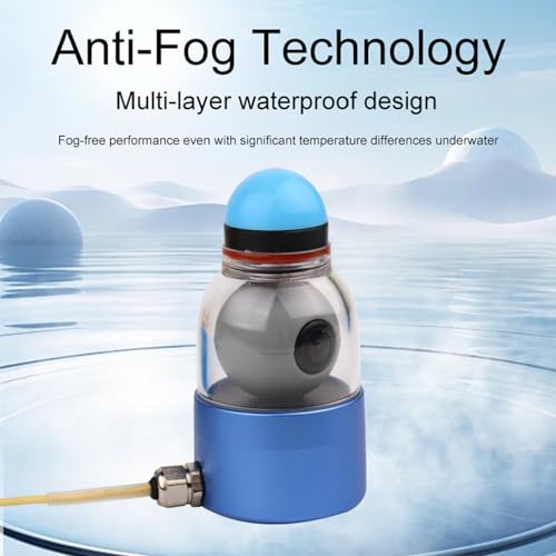 Image of WiFi 360 Fish Finder Underwater Fishing Camera with WiFi Adapter, Infrared Night Vision Light Self-Righting and Temperature Detection