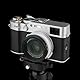 Haoge 49 mm Filteradapterring für Fujinon X100VI X100V Kamera-Zubehör, passend für 49 mm UV-CPL ND-Filter, passend für Original-Objektivdeckel, schwarz, LAR-X55B