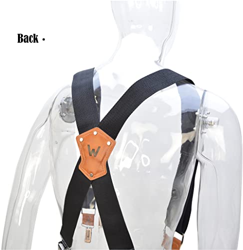 20Inch Suspenders For Men Heavy Duty, Men's Suspenders, Big Black Suspenders, Suspenders For Men, Black Suspenders Men, Heavy Duty Suspenders For Men, Work Suspenders For Men,Mens Suspenders For Jeans #TOP2