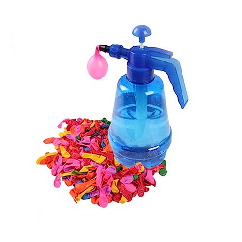 Toddmomy 500Pcs Portable Balloon Pump with for Outdoor Party Fun for Poolside Battles and Summer Activities
