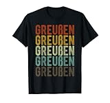 Greußen Stadt Retro Vintage T-Shirt