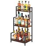 Dieses Regal ist mit vier verstellbaren Füßen ausgestattet, die eine hervorragende Stabilität bieten und die Sicherheit während des Gebrauchs gewährleisten. Das verstellbare Design schützt den Boden auch vor Kratzern und Beschädigungen, wodurch er für verschiedene Einstellungen geeignet ist.