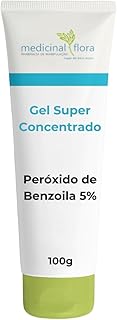 Gel Peróxido de Benzoíla 5% Cravos Espinhas Acnes - 100g