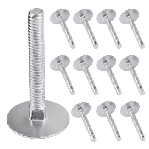 1/4-20 x 2 Elevator Bolts, Zinc Plated Flat Head Elevator Bolts for Roll-Up Doors, Garage Hardware & Industrial Fasteners, Part #01497323964-20 Piece