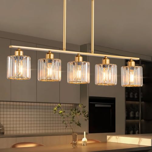 Brass Pendant Lights for Kitchen Island and Dining