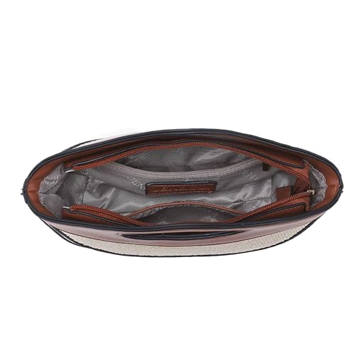 Vegan Straw Bucket Bag by Jen & Co.3