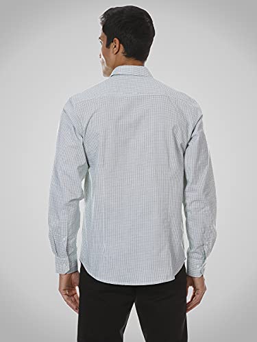 Image of SHIRT THEORY Blue Check Cotton Full Sleeves Casual Shirt for Men II Premium Cotton Shirt II Stylish Shirt for Men II Exclusive Men Casual Shirt II Luxury Shirts ||