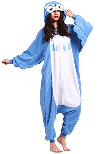 Taigood Pyjama Animal Adultes Kigurumi Cosplay Chouette Animal pour Unisexe