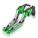 Moto Regolabile Allungabile Pieghevole CNC Maniglia Leve Frizione Freno Per KAWASAKI Z750 Z 750 2007-2012 2011 2010 2009 2008 (Color : I)