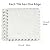 16 Pcs Shaggy Interlocking Foam Carpet Tiles - 12" x 12", 16 Sq,Ft Kids Carpet Squares Protective Floor Mats Crawling Exercise Area Rugs for Children Room, Home or Classroom Use, White