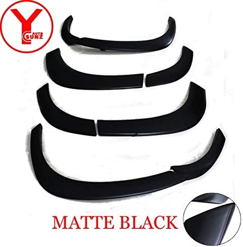 Mudguards matte black fender flare protector For MITSUBISHI Montero sport PAJERO SPORT Shogun 2016 2017 2018 car accessories 2017 YCSUNZ - (Color: matte black)
