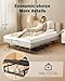 Mixcous Queen Adjustable Bed Base Frame - Premium Metal, Head & Foot Incline, Wireless Remote, Zero Gravity, Quiet Motor (79