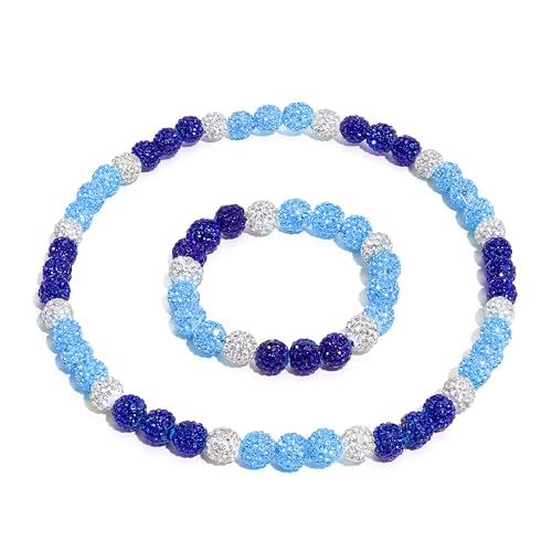 Bracelet de perles Pollyanna et collier de baseball pour offrir en cadeau
