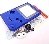 New Housing Shell Cover Case with Buttons Screwdriver Replacement Parts for Gameboy Pocket Console GBP System Blue