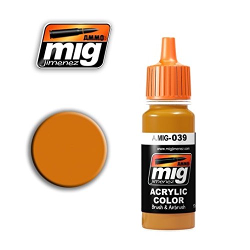 AMMO MIG-0039 Acrylfarbe Hell Rostend – 17 Ml, Wasserlöslich & Ungiftig, Made In Spain