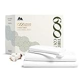 Mayfair Linen Luxury Split King Sheets for Adjustable Beds, Soft Cooling 600 TC 100% Cotton Sheets -