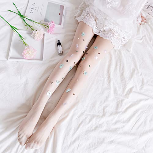 Image of Sahabowi handcraft tights for women, Sheer waist pantyhose