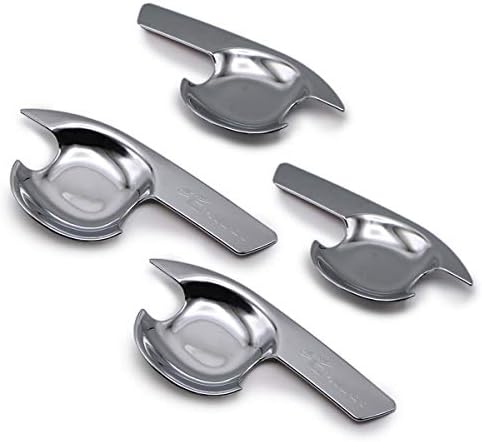 Nonstops Bowl Insert Handle Cover Chrome for Isuzu D-Max Hi-Lander V-Cross 2012 2019 Chrome
