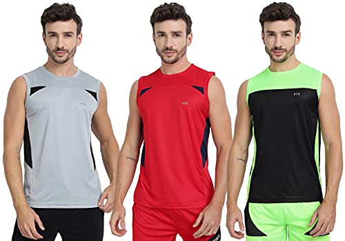 Image of FTX Men's Solid Regular Fit T-Shirt