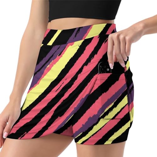 Jupe short de golf pour femme active évitant les frottements lors du running