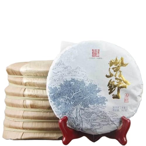 Té crudo de Puerh Yunnan Daxue de árbol antiguo, formato disco de 357g