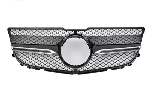 Calandre Mercedes X204 GLK 2013-2015 protection moteur supérieure et aération optimale black
