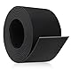 Gummistreifen Vollgummi Gummiplatte Dichtung 3m×75mm×3mm Gummidichtung flach Gummimatte Neopren Gummistreifen für DIY Gummischutz Dämpfungsgummi (nicht klebend)