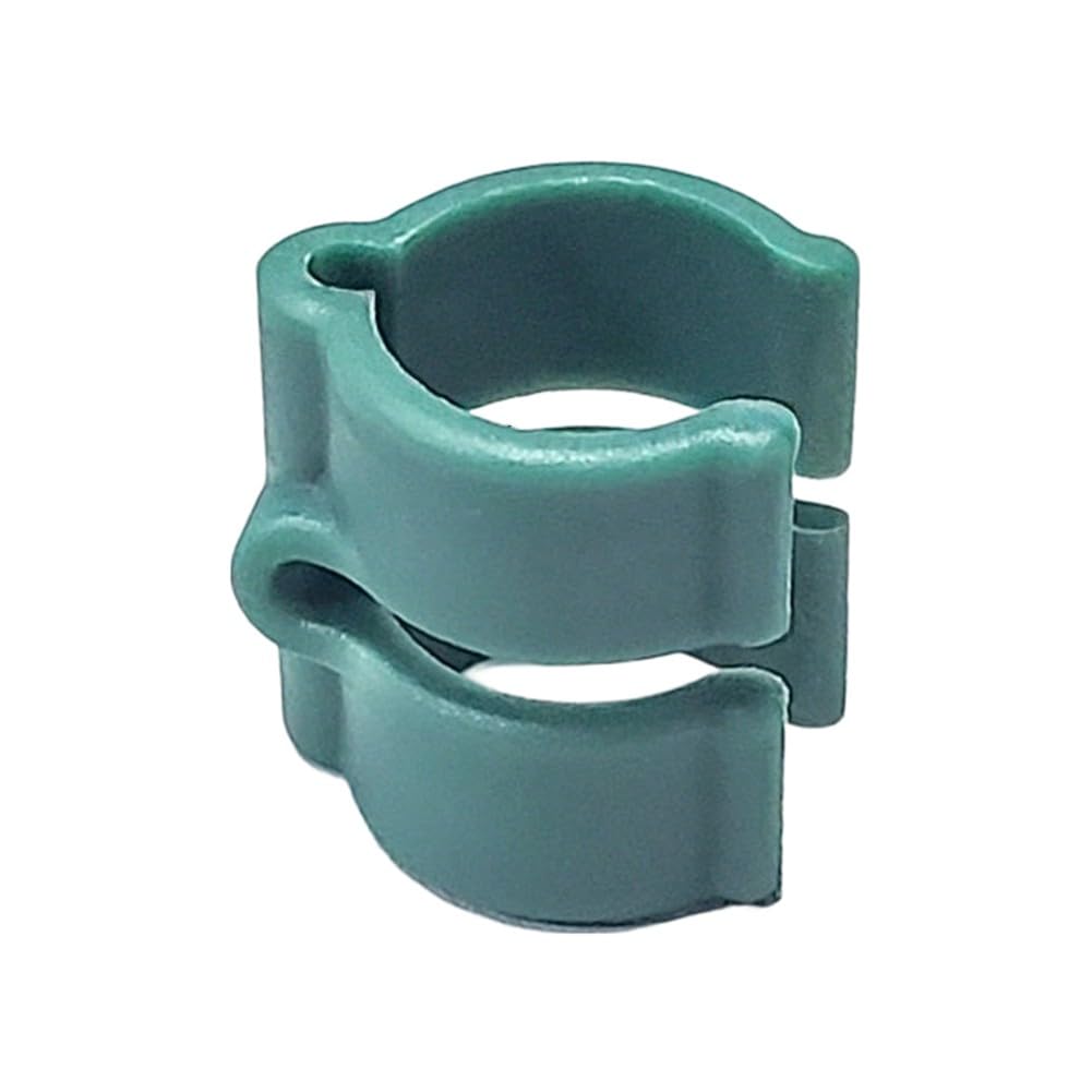 ZYWUOY Clips de película de invernadero, hebillas de plástico de agarre seguro para tuberías de 16 mm, cierres resistentes a la intemperie para tiendas de campaña y toldos al aire libre