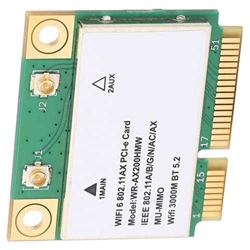 Keenso Durable WIFI6 Wireless Net Card con Tecnología Mu Mimo Multi Hilo para Conexión Fluida miniatura 5