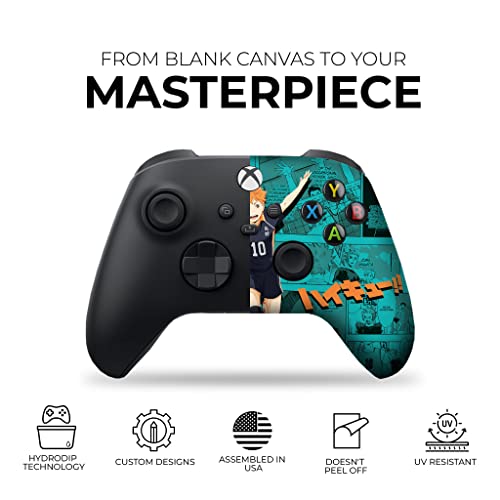 Dreamcontroller Original X-Box Wireless Controller Special Edition Customized Compatible With X-Box One S/X-Box Series X/S & Windows 10 Made With Advanced Hydrodip Print Technology(Not Just A Skin) #TOP2