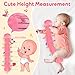 Baby Girls Toys 0-6 Month Music Animal Stuffed Caterpillar Toy for Infant 0-3 3-6 Months with Mirror Crinkle Rattle Tummy Time Sensory Toys for 3 4 5 6-12 Month Old Newborn Baby Shower Birthday Gifts