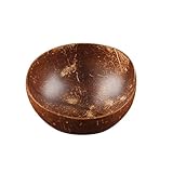 Matériau : les bols à smoothie à la noix de coco sont fabriqués en coquilles de noix de coco épaisses et polies, robustes et fiables. Ils ne sont pas faciles à casser ou à déformer en cas de chute et peuvent vous servir pendant une longue période.